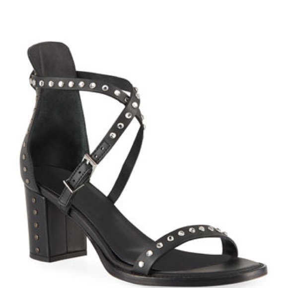 Zadig & Voltaire Women’s May Studded High-Heel Sandals - Picture 2 of 3